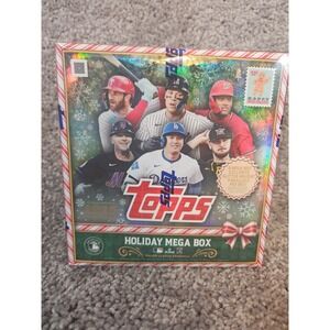 New, sealed 2025 Topps Holiday Baseball Mega Box
